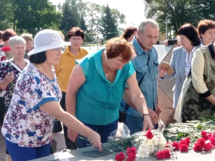 Амурские ветераны почтили память погибших во Второй мировой войне советских солдат