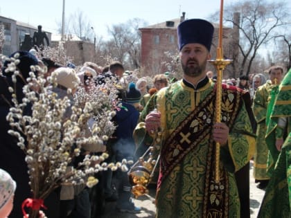 21.04.2019 Божественная литургия в честь праздника Входа Господня в Иерусалим