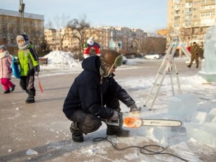 В Благовещенске можно загадать желание у Ледяной Щуки