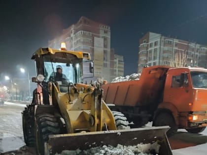 Какие работы выполнили коммунальщики в ночь с 6 на 7 марта?