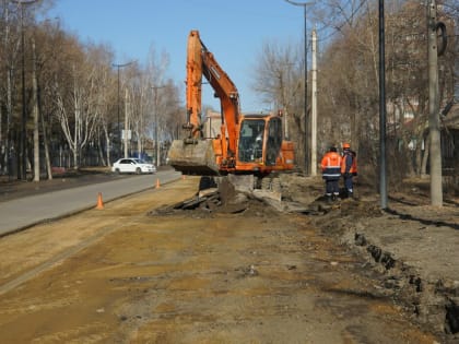 Ремонт улицы Ленина стартовал в Благовещенске (фото, видео)