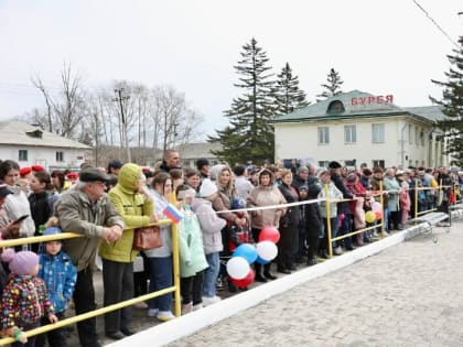 Ретропоезд «Победа» начал свой путь по Амурской области