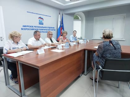 Общественная приемная «Единой России» подвела итоги единого дня приема граждан по вопросам образования в Амурской области
