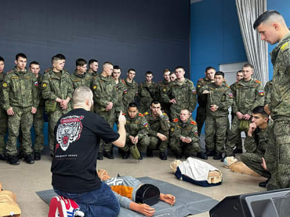 Обучение офицеров первой помощи завершилось в АГМА