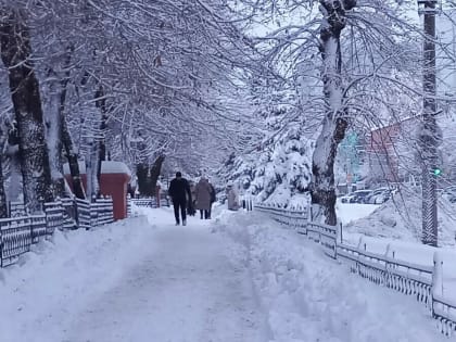 Улицы Благовещенска во время снегопада приняли около 2 400 тысяч тонн осадков: интересные цифры от мэрии