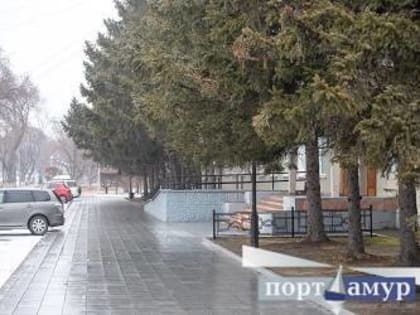 Конец февраля отметился в Благовещенске температурным рекордом