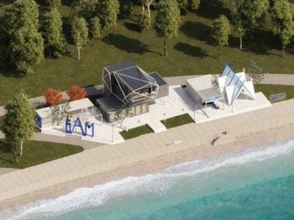 Сочетание истории и будущего: на улице Дальнего Востока начали строить павильон Приамурья к ВЭФ-2023 (фото)