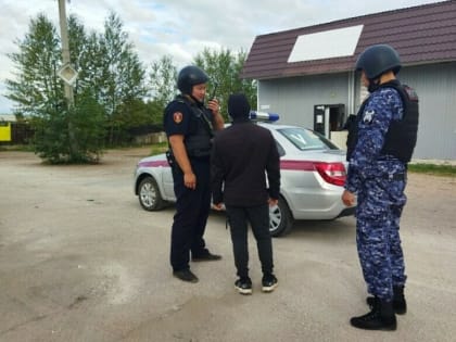 Амурчанин в федеральном розыске украл травмат и забаррикадировался в подполье