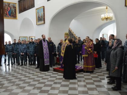 Владыка Лукиан помолился о сотрудниках Амурского УФСИН