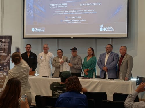 Paseo de la Fama de Tijuana Innovadora y Baja Health Cluster unen esfuerzos para reconocer al talento médico de Baja California