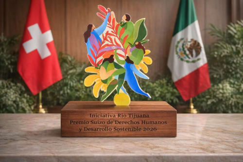 Embajada de Suiza premia a Iniciativa Río Tijuana por su labor en desarrollo sostenible