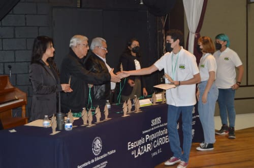 Premian a estudiantes ganadores de la VI Feria Académica Ambiental de Tijuana Verde