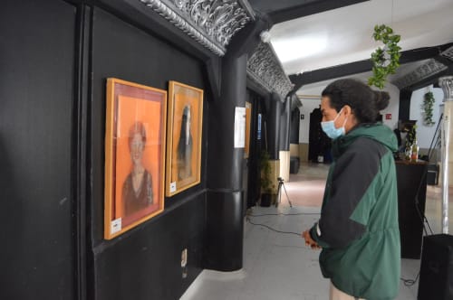 Muestra Arte en la Industria exposición El Alma de Tijuana en Cine Bujazán