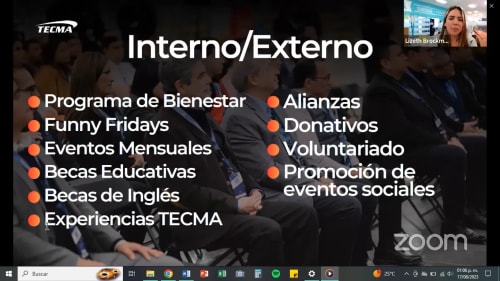 Presenta TECMA “Programa de Responsabilidad Social” en Ágora Tijuanense