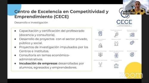 Presenta CETYS Universidad “Incubadora de Negocios” para emprendedora