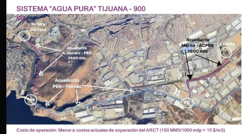 Escasez de agua en Tijuana: experto impulsará  solución real y más barata