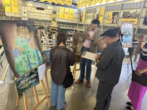 Muestra Concurso de Dibujo y Pintura talento tijuanense