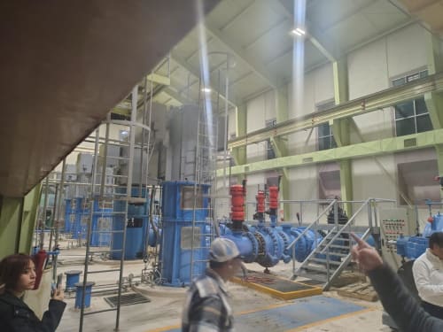 Muestran recorrido del agua de Estados Unidos a Tijuana