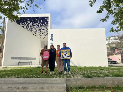 Realizan caminata de reconocimiento urbano en Camino Verde