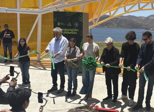Develan pabellón en honor a fundador de Tijuana Innovadora