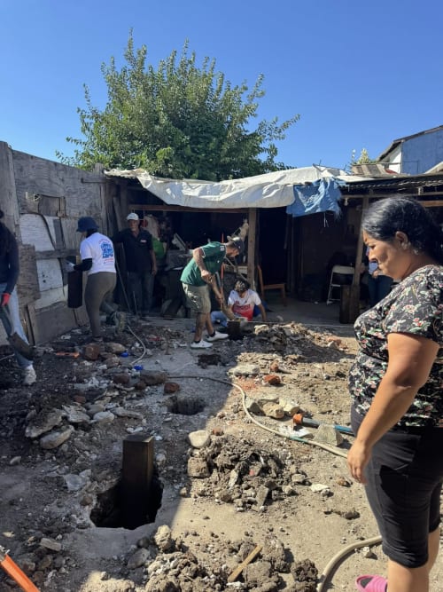 Tijuana Innovadora apoya a Techo a construir casas para familias en pobreza extrema