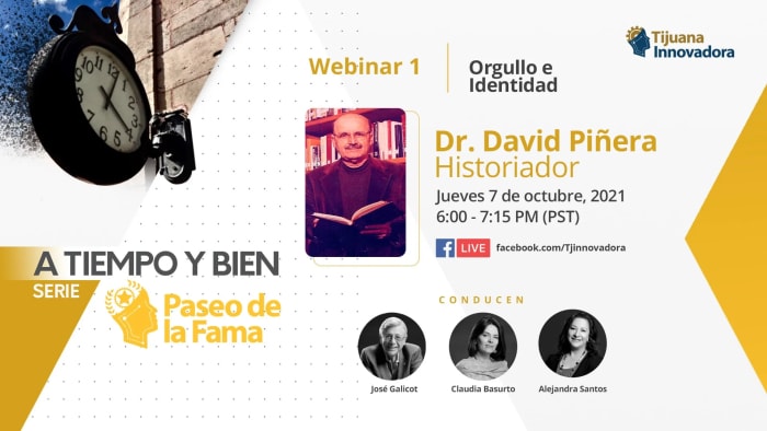 Expondrá David Piñera orgullo e identidad de Tijuana en A Tiempo y Bien