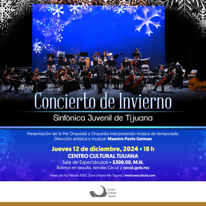 Invita Sinfónica Juvenil a celebrar temporada navideña con su concierto de invierno