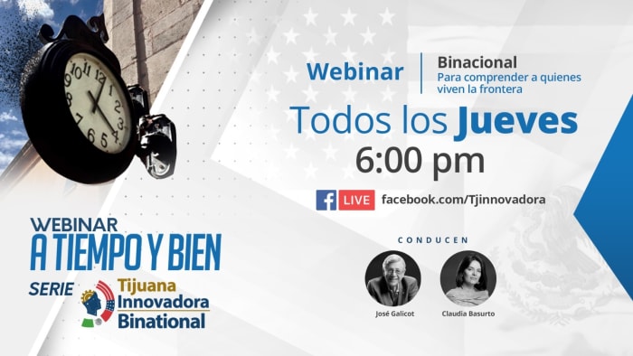 Webinar A Tiempo y Bien⏰, Serie Binacional