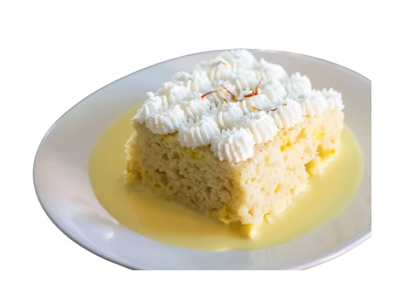 Cake: Saffron