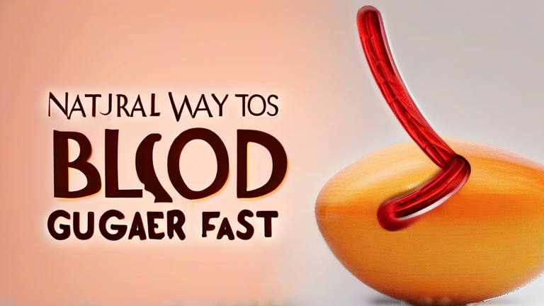 Natural Ways to Lower Blood Sugar Fast