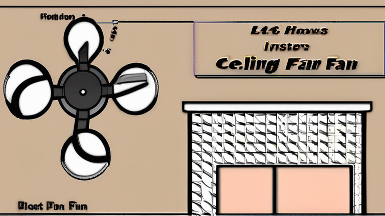 How to Install a Ceiling Fan