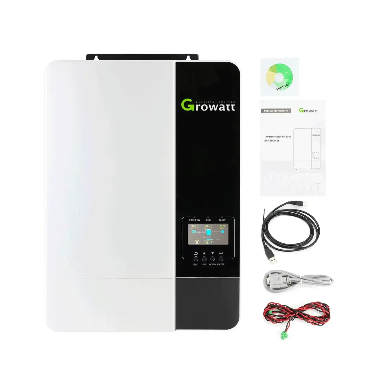 growatt spf 3500 es mppt hybrid solar inverter 48v