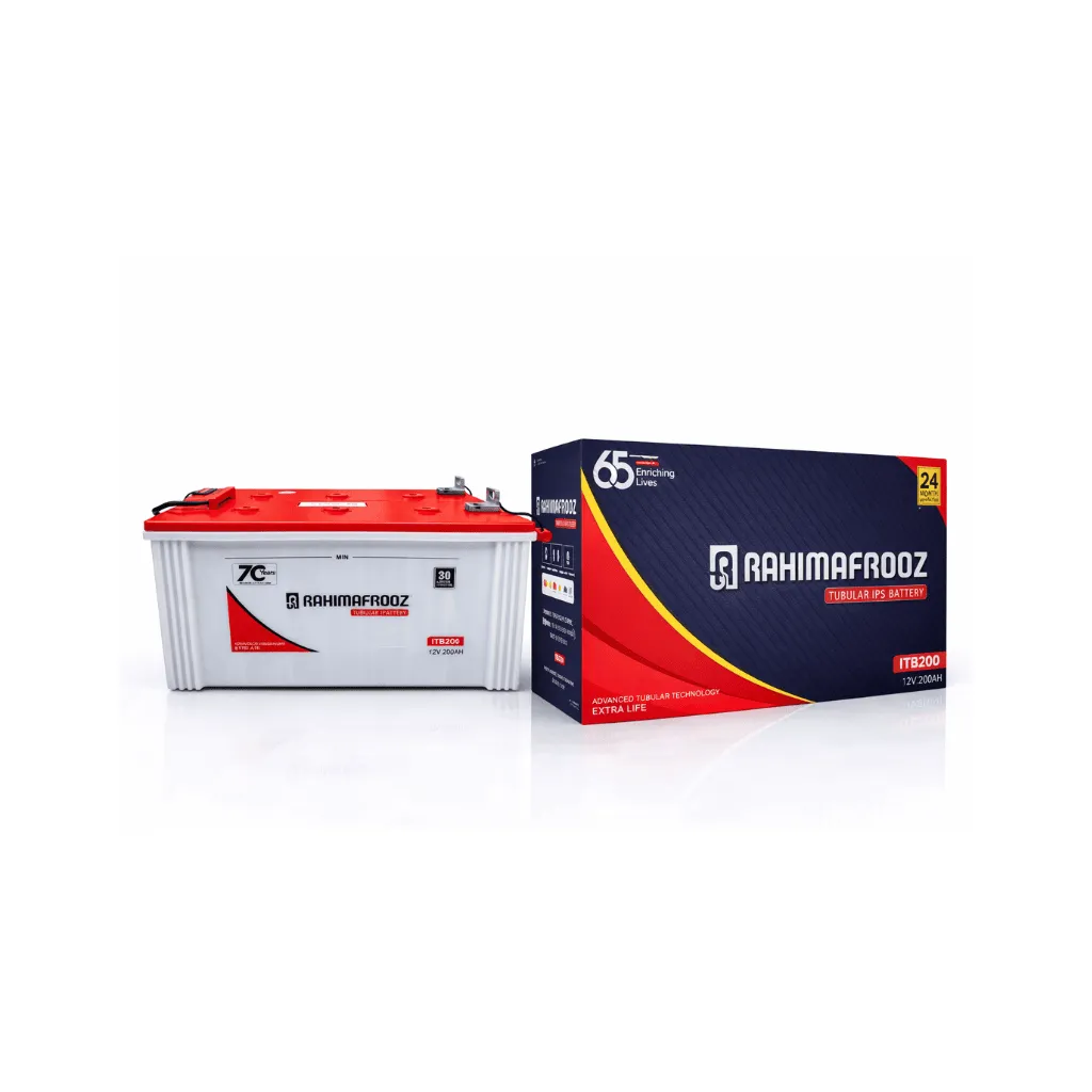 rohimafrooz itb 120ah 12v tubular battery
