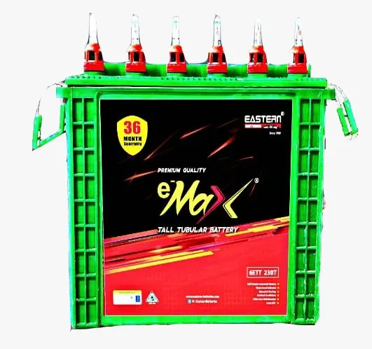eastern e-max 6ett 230t tall tubular battery