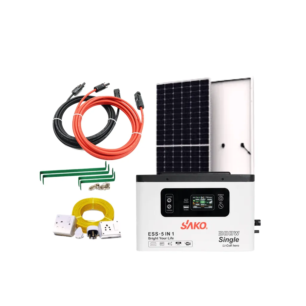 2 fan 3 light smart solar ips ups hybrid combo package