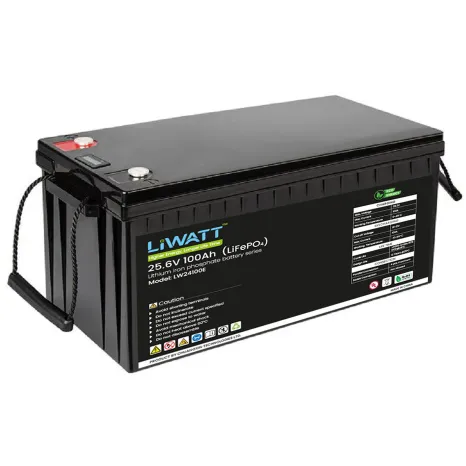 liwatt lithium ion lifepo4 25.6v 100ah ips/ups battery