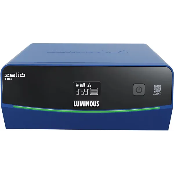 luminous zelio smart 1100 pure sine wave ips & ups 12v inverter