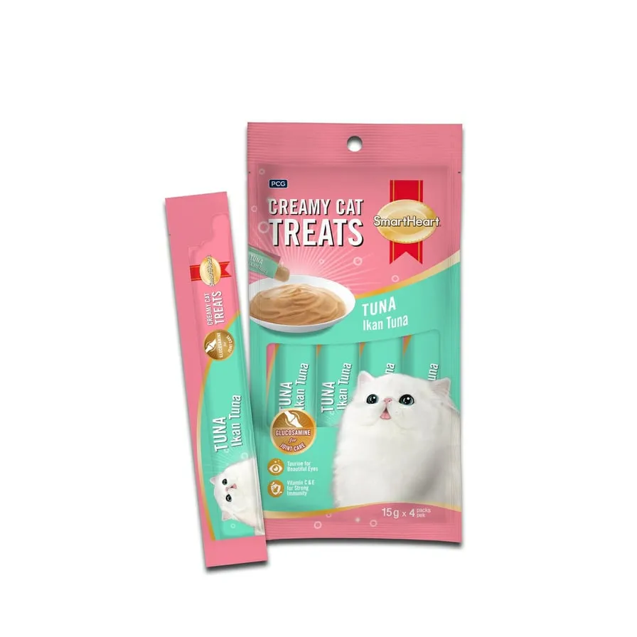 smartheart creamy cat treat