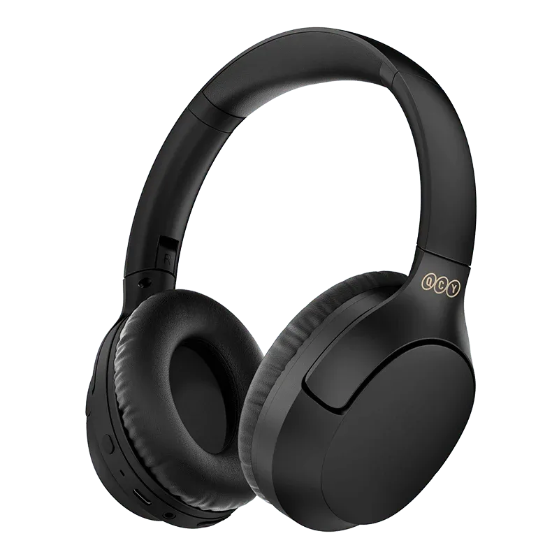 qcy h2 pro wireless headphones, 70h playtime, 40mm bass driver