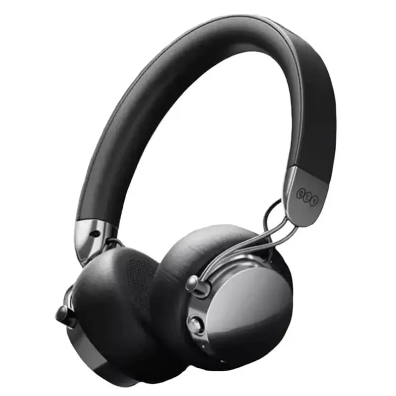 qcy era 7 wireless retro over-ear headphones – 60h battery, 40mm drivers