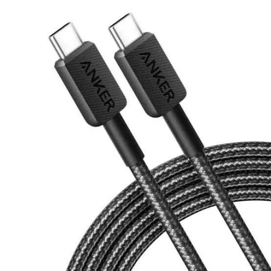 qcy dc05 60w braided usb to type-c cable