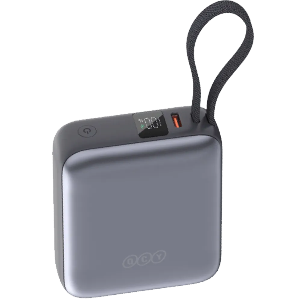 qcy pb10c 10000mah 35w pd fast charging mini power bank