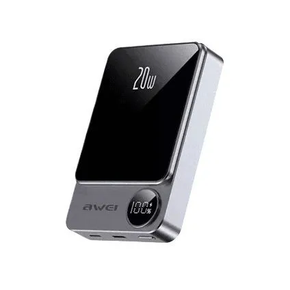 awei p39k 10000mah 20w pd magnetic wireless power bank