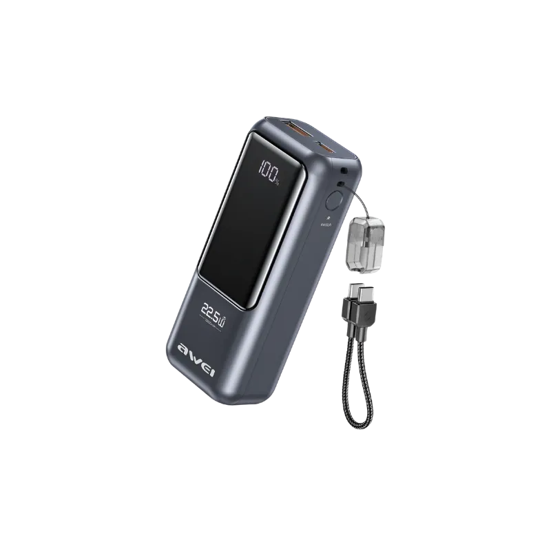 awei pa-99 10000mah portable fast charging power bank