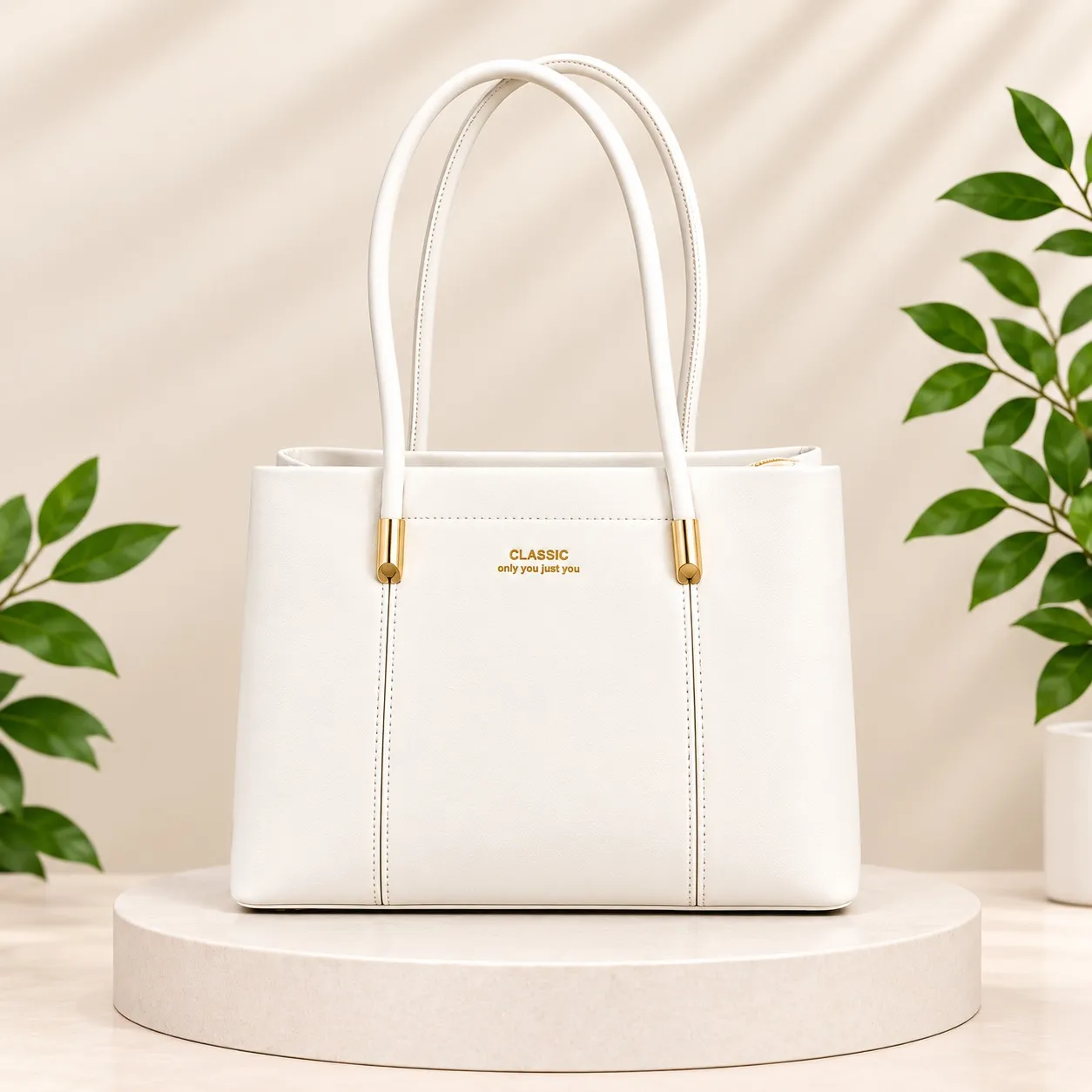 classic ladies tote bag premium elegant design