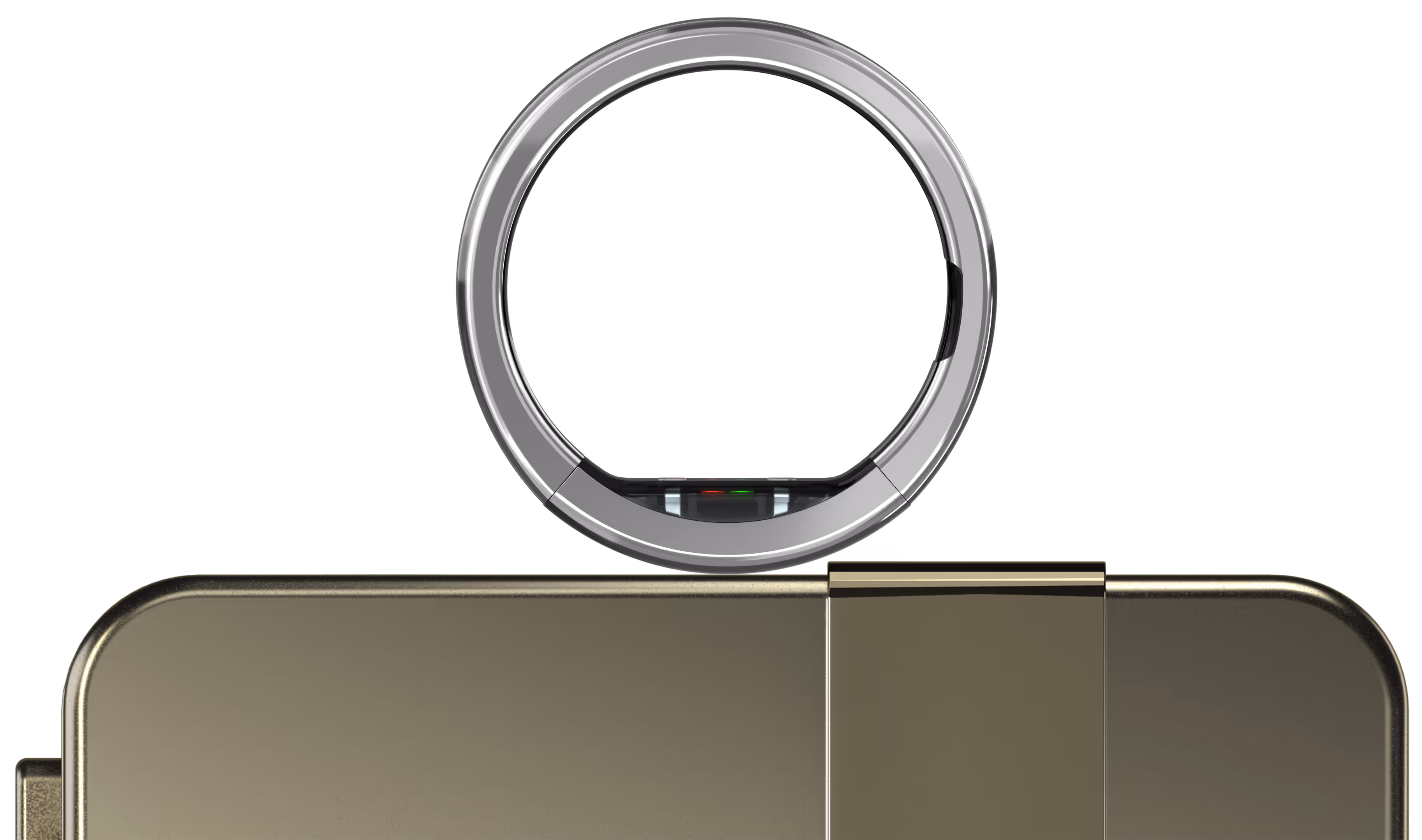 Ultrahuman Ring AIR (Raw Titanium)-Nepal-Vanijay-6