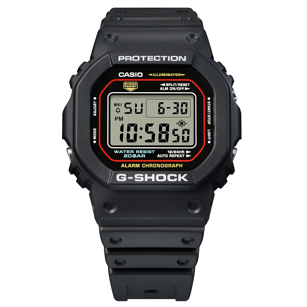 Casio G-SHOCK DW-5600RL-1 | 200M Water Resistant Stealth Black | Nepal
