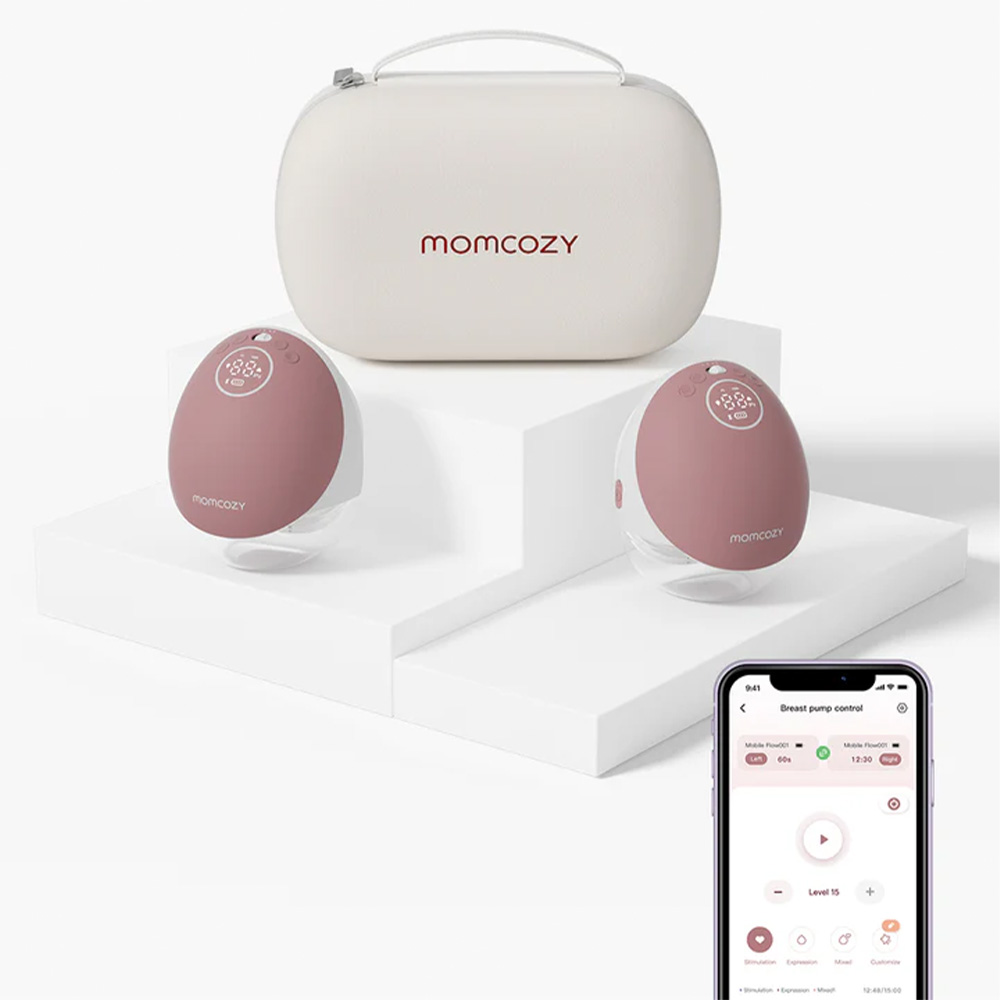 Hands-Free Breast Pump | Momcozy M9 Double Cozy Red - Price in Nepal
