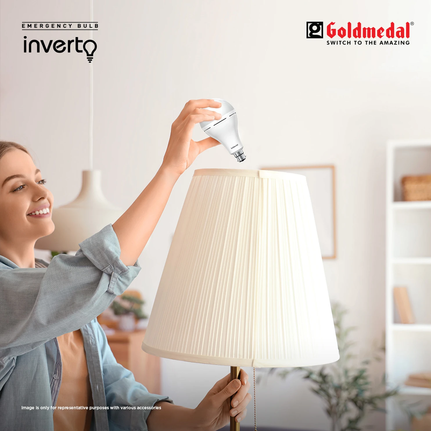 Goldmedal Inverto 20W Emergency Bulb price in Nepal-3