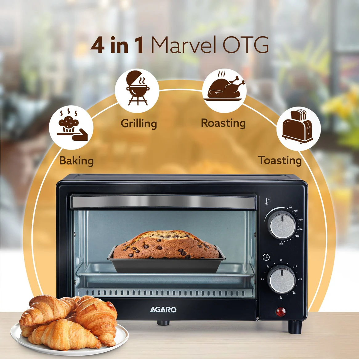 AGARO Marvel OTG Oven price in Nepal-7